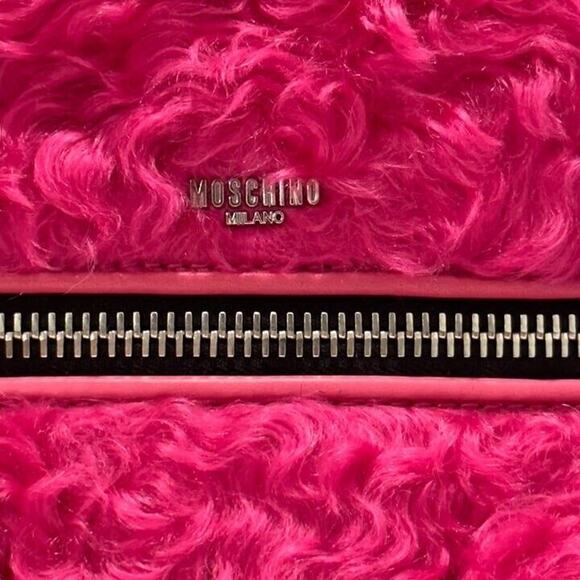 Moschino Pink Fur Backpack main image 7